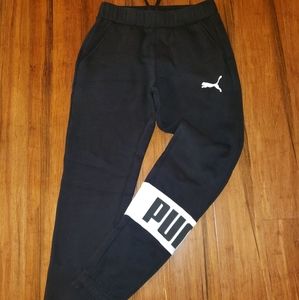 Black Puma joggers